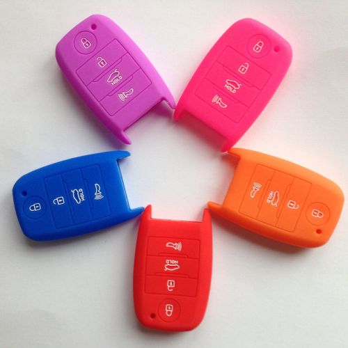 5pcs fob key cover protector keyless for kia k3 cerato optima forte rio sorento