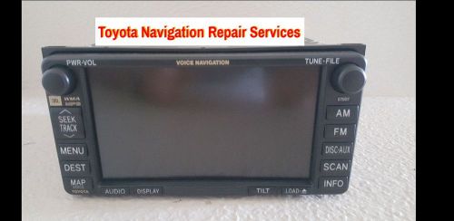 Toyota - lexus navigation repair service  sienna 86120-08160 08161