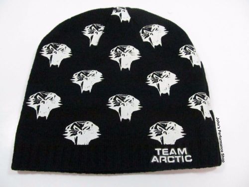 2017 arctic cat youth glow in the dark catheads beanie hat 5273-088
