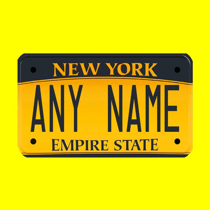 Custom personalized motorcycle license plate, scooter license plate, moped plate