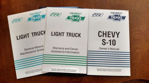 1990 chevy s-10 owner&#039;s manual