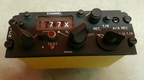 Vintage collins tcn tacan aircraft radio rare collins- rockwell