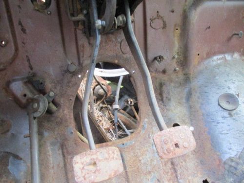 1954 ford car clutch and brake pedal assembly