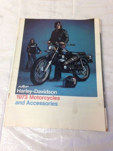 Amf harley davidson 1973 motorcycles and accessories