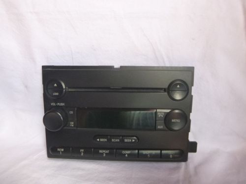 04-07 Ford Mercury Radio 6 Disc Cd Face Plate 4L3T-18C815-EP 61525, image 1