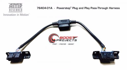 Amp research powerstep plug-n-play pass-through harness only 76404-01a