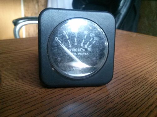Volvo penta square oil pressure gage ( 2" diameter)