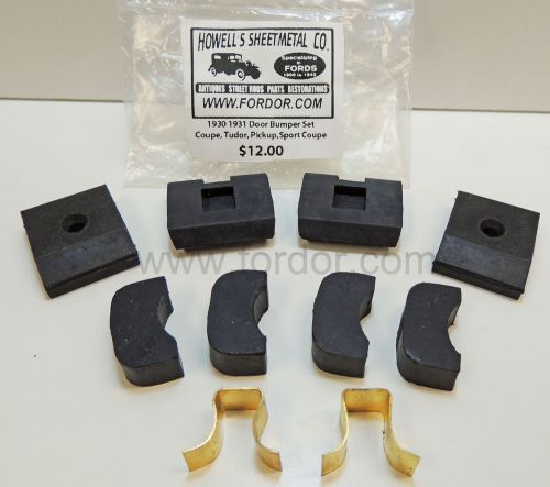1930 1931 model a ford coupe, tudor sedan, pickup sort coupe door bumper kit