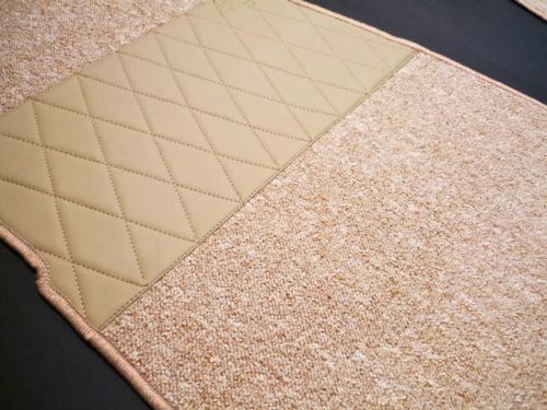 Fiat 1200 1500 1600 cabriolet 1959-1965 cream loop full carpet set