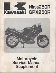 1988 kawasaki motorcycle ninja250r, gpx250r supplement service manual (152)