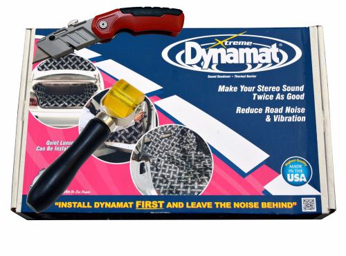 Dynamat xtreme bulk pack 10455 incl free pro roller + snap-on utility knife