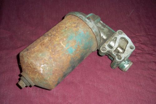 1957 1958 buick 364 ci oil filter housing &amp; adapter complete unit