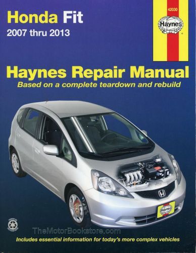 Honda fit repair manual (2007-2013) by haynes