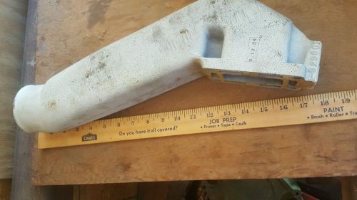 Exhaust riser for pleasurecraft gm or ford small block v8 r029001