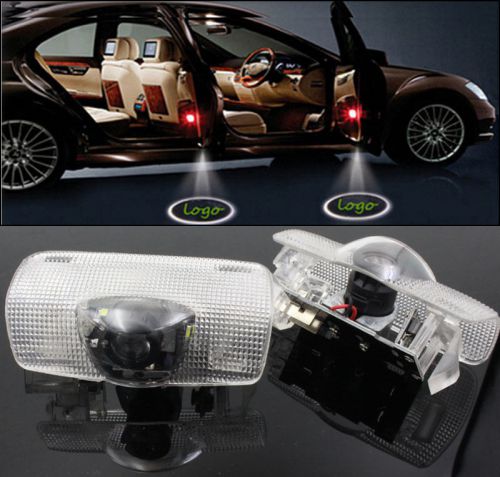 2 x door courtesy light cool led logo laser ghost projector shadow for toyota