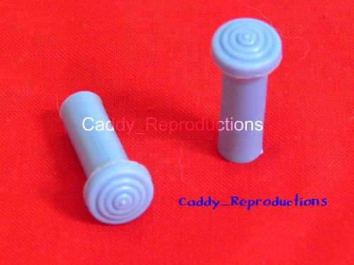 1946 - 1960 cadillac door lock knob set / pair 46 - 60 - slate blue