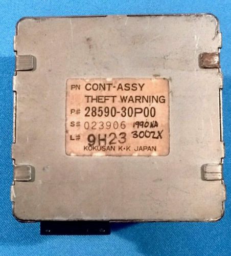 Nissan 300zx theft warning control assembly 28590-30p00 28590-46p00 genuine oem