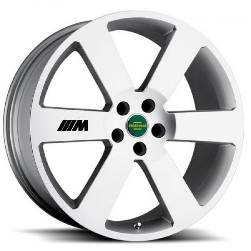 New - 4 /// m bmw black wheels decal sticker emblem m3 m4 m5 m6 x1 x3 x4 x5 x6
