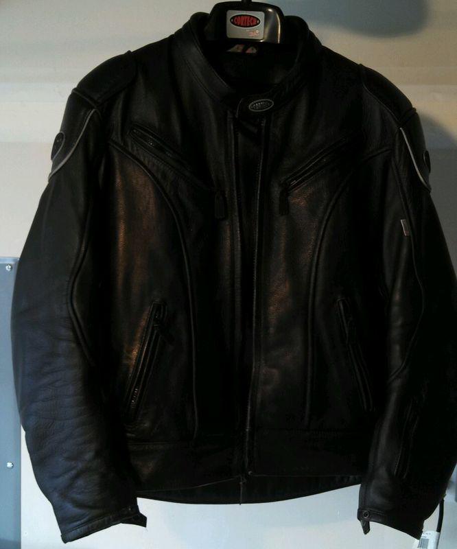 Find Cortech Magnum leather motorcycle jacket by Tourmaster, size XL ...