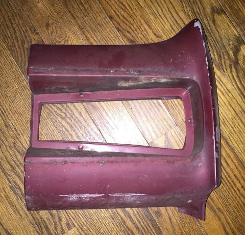 1967 dodge coronet r/t passenger taillight quarter extension