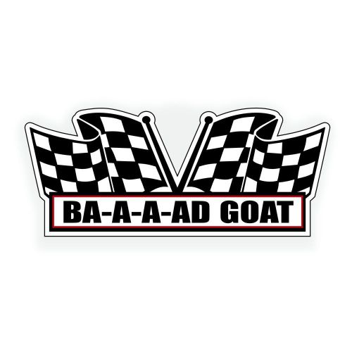 Bad goat gto engine air cleaner decal for classic pontiac muscle street rod car