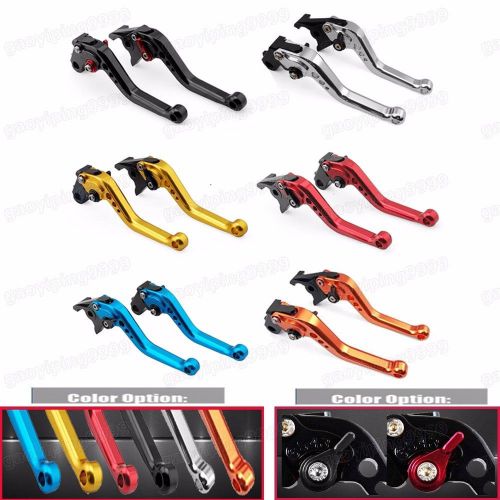6 color motorcycle short brake clutch levers for honda cbr900 1994-2003 a pair