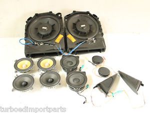 Bmw e92 335i earthquake sws focal k2 bsw audio stereo speakers system tweeters