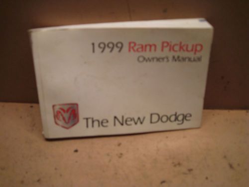 99 ram pickup owners manual