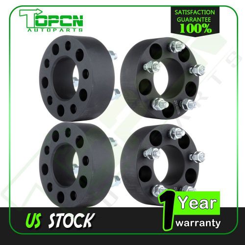 4pcs 50mm 5x4.5 to 5x4.5 wheel spacers | 2&#034; adapters 5 lug 12x1.5 5x114.3