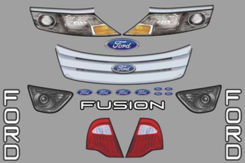 Ar bodies ford fusion master decal graphics id kit abc late models p/n 201420
