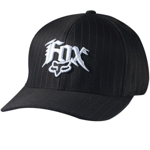 Fox racing next century flexfit hat black pinstripe