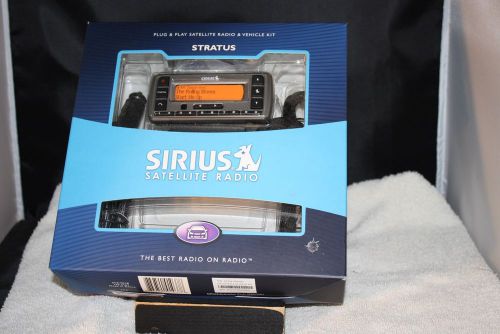 Stratus sirius satellite radio receiver and vehicle kit nip