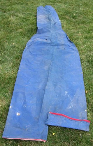 Main sail cover boat sailboat yacht dinghy boom zipper mast snaps buton alacrity