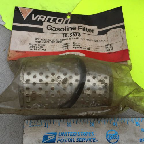 U.s. old cars,  fuel  filter.    varcon  10-5678.       item:  4667