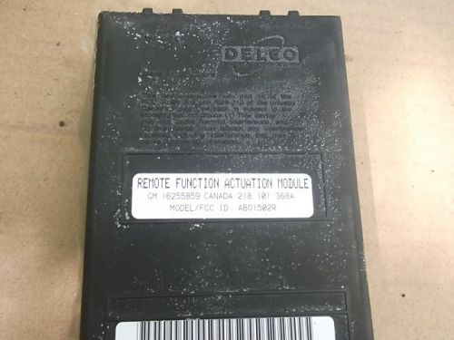 1997 - 2003 chevrolet malibu theft locking remote function computer module