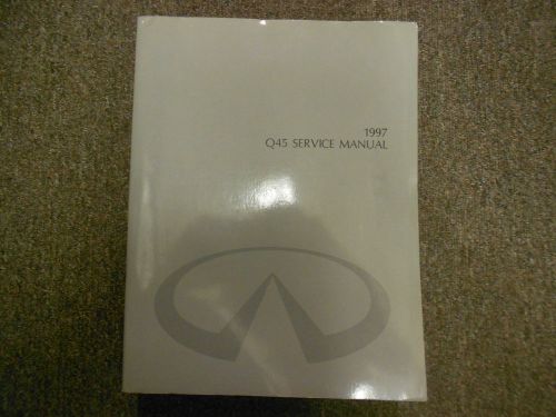 1997 infiniti q45 service repair shop manual factory oem book 97 x