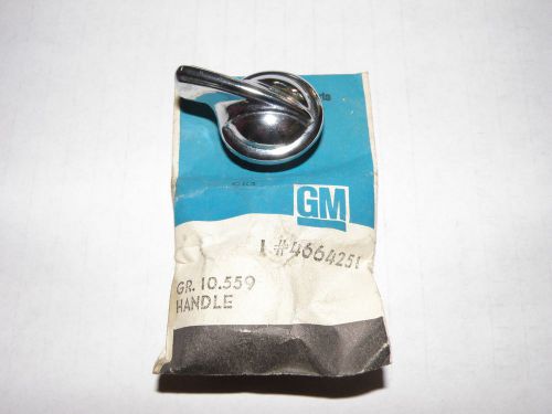 Corvette 56-62 interoir door lock handle nos gm#4664251   includes mounting clip