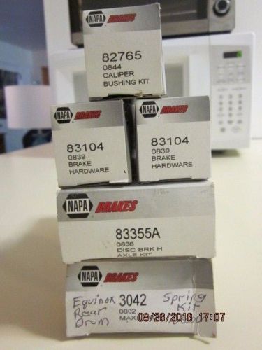 Caliper and drum hard ware kits for 2005 equinox