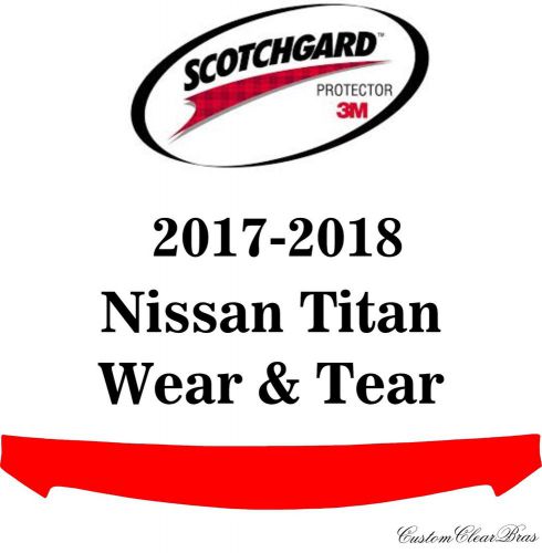 3m scotchgard paint protection film pro series clear bra 2017 2018 nissan titan