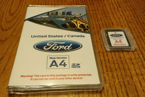 Ford myford sync a4 navigation genuine sd card usa/canada map dm5t-19h449-ab