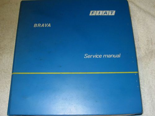Good used fiat brava factory service manual.for &#039;78-&#039;81