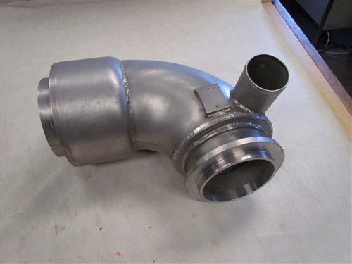 Deangelo marine 19013 heavy duty exhaust elbow stainless steel boat