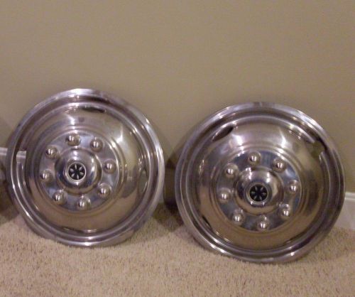 Front rv hubcaps  2007-2014 ford e350 e450 motorhome rv hubcaps wheel simulator