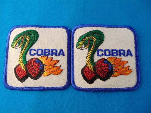 Cobra patches ford nostalgia mustang pinto maverick galaxie 67 68 69 70 71 72 73