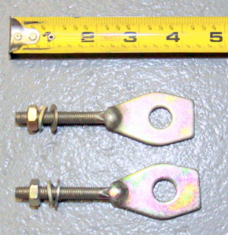 (2) set atv chain adjuster quad tao tao coolster roketa tao tao kandi hensim  