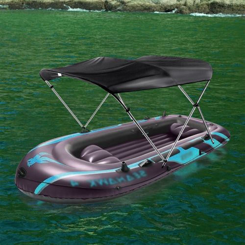 3 Bow Boat Top Cover 600D Oxford Clow +2 Windproof Straps For 73-78" Boat Travel, US $120.02, image 19