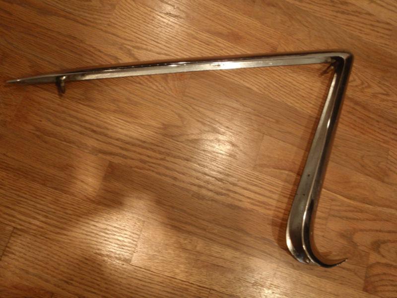  58 cadillac quarter panel fin edge trim rh moulding molding deville 1958