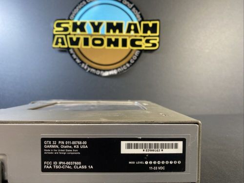 Garmin gtx 32 remote mode c transponder