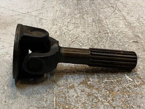 Drive propeller shaft flex coupling 9" long 16-spline 35mm end 3-1/2" wide