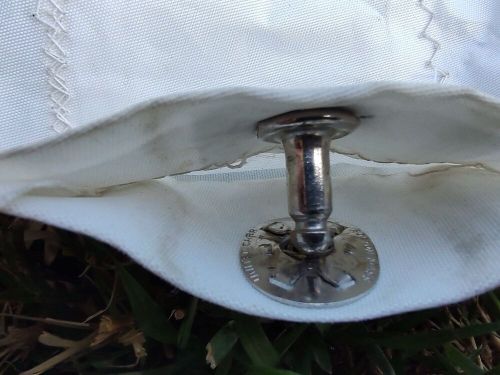 Sail in great shape, 16 ft tall, 8'4" wide. used main sailboat sails